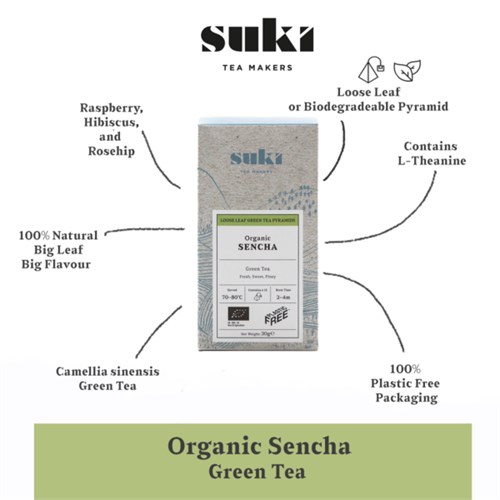 Suki Green Tea Ginseng 80 g 2