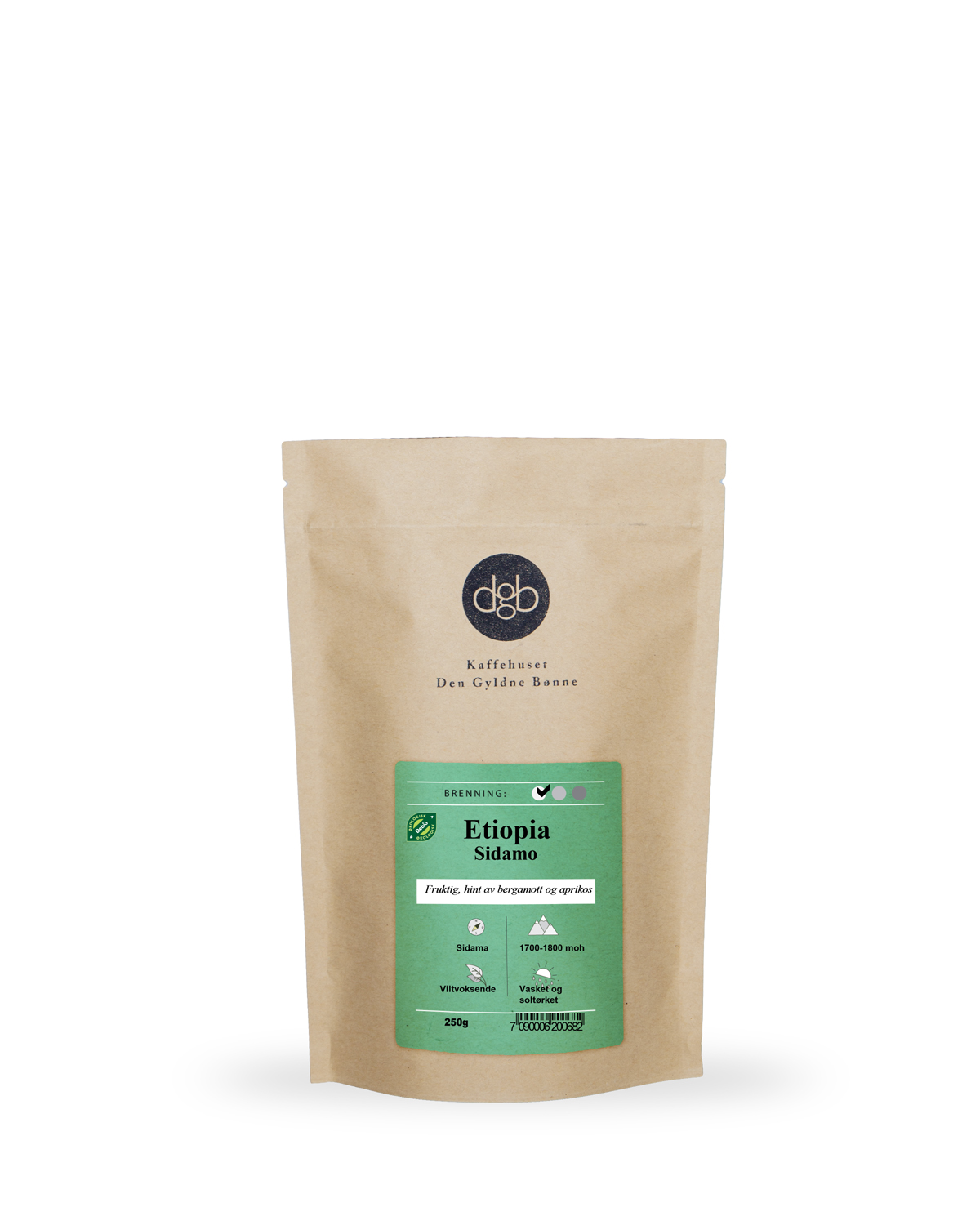 Etiopia Sidamo Grade 2 Økologisk 0